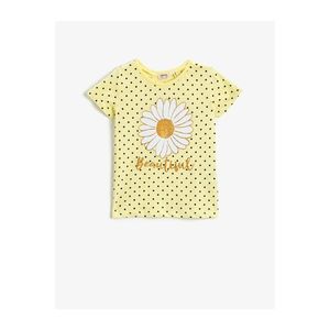 Koton Girl Yellow Tie Dye-180642 T-Shirt vyobraziť