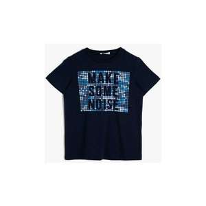 Koton Boy's Navy Blue T-Shirt vyobraziť