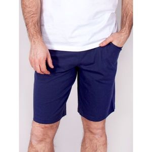 Yoclub Men'S Cotton Shorts EM-002/MAN/002 Navy Blue vyobraziť