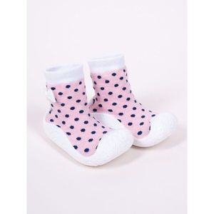 Yoclub Woman's Baby Anti-Skid Socks With Rubber Sole OB-133/GIR/001 vyobraziť