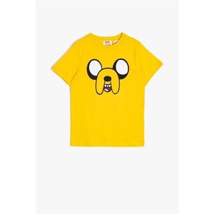 Koton Boys Cotton Yellow T-shirt vyobraziť