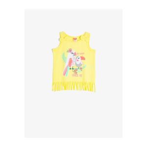 Koton Baby Girl Yellow Girl Yellow Tassel Detailed Athlete vyobraziť
