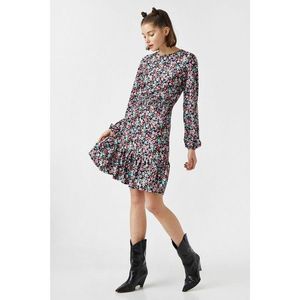 Koton Women Black Patterned Dress vyobraziť