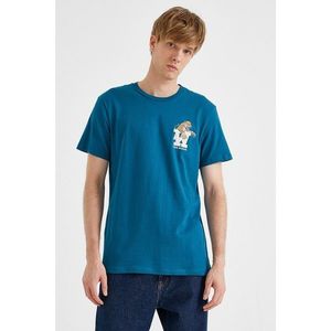 Koton Men's Petrol T-Shirt vyobraziť