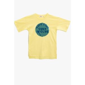Koton Boys Yellow T-Shirt vyobraziť
