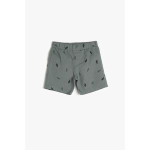 Koton Green Patterned Baby Boy Shorts & Bermuda vyobraziť