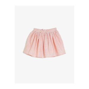 Koton Girl Pink Normal Waist Ruffle Detailed Skirt vyobraziť