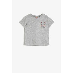 Koton Baby White Printed T-Shirt vyobraziť