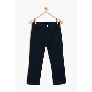 Koton Boys Navy Blue Pocket Detailed Trousers vyobraziť