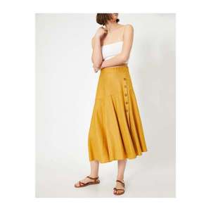 Koton Button Detail Skirt vyobraziť