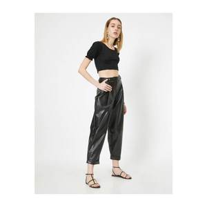 Koton Women's Black Pants vyobraziť