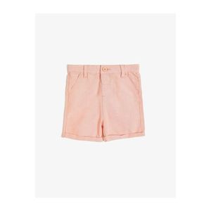 Koton Baby Boy Orange Pocket Detailed Shorts vyobraziť
