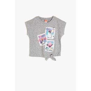 Koton Gray Baby Girl T-Shirt vyobraziť