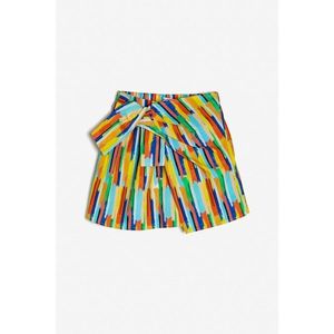Koton Girl Yellow Patterned Skirt vyobraziť