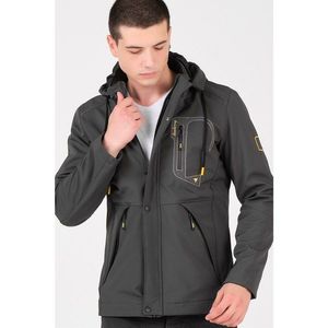 M8648 DEWBERRY MEN'S SOFTSHELL COAT-ANTHRACITIS vyobraziť