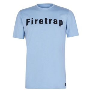 Firetrap Large Logo T Shirt Mens vyobraziť