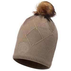Buff Woman's ® Knitted Hat&Polar Stella Taupe Adult vyobraziť