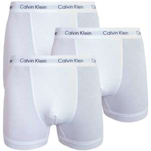 3PACK men's boxers Calvin Klein white (U2662G-100) vyobraziť