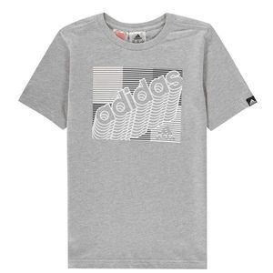 Adidas Camo Linear T Shirt Junior vyobraziť