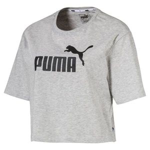 Puma Essential Logo Crop T Shirt vyobraziť