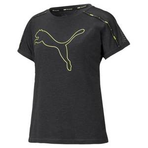 Women's sports t-shirt Puma dark gray (520286 07) vyobraziť