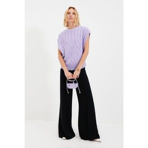 Trendyol Lilac Knit Detailed Knitwear Sweater vyobraziť