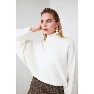 Trendyol Ekru Knitwear Sweater vyobraziť