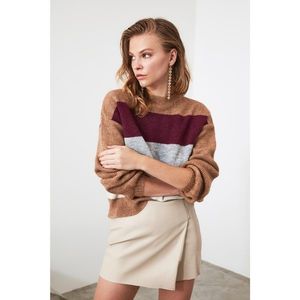Trendyol MultiColor Block Knit Sweater vyobraziť