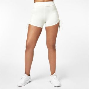 USA Pro x Courtney Black Ruched Ambition 3 Inch Shorts vyobraziť