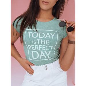 Women's T-shirt PREFECT DAY mint Dstreet RY1846 vyobraziť