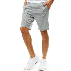 Short sweatpants for men light gray SX0826 vyobraziť