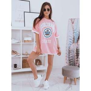 Women's oversize T-shirt COLORADO pink Dstreet RY1716 vyobraziť