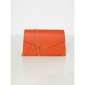 Light red eco leather handbag vyobraziť