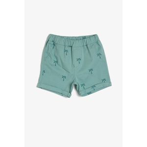 Koton Green Patterned Baby Boy Shorts & Bermuda vyobraziť