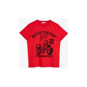 Koton Boy Printed Cotton Short Sleeve Crew Neck T-Shirt vyobraziť