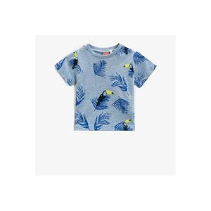 Koton Baby Boy Palm Leaf-Toucan Patterned T-Shirt vyobraziť