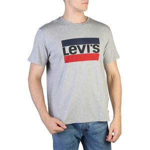 Grey men's T-shirt with Levi's print® vyobraziť