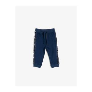 Koton Baby Boy Blue Printed Printed Sweatpants vyobraziť