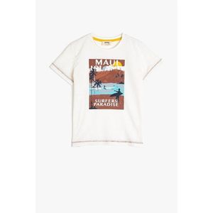 Koton Boy's Crew Neck Printed Short Sleeved T-Shirt 0ykb16485tk vyobraziť