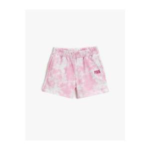 Koton Girls Pink Patterned Shorts & Bermuda vyobraziť