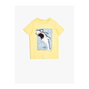 Koton Boy's Cotton Printed Short Sleeve Crew Neck T-Shirt vyobraziť