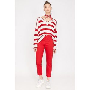 Koton Women's Red Pants vyobraziť