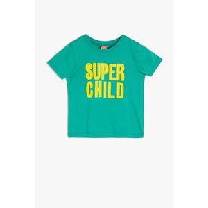 Koton Baby Boy Girl Green Printed T-Shirt vyobraziť