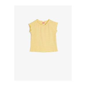 Koton Baby Girl Yellow T-Shirt vyobraziť