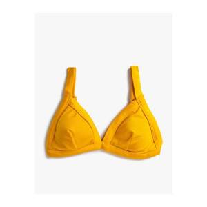 Koton Women's Yellow Bikini Top vyobraziť