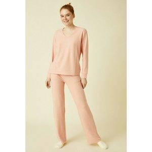 Koton Women's Pink Soft Sweatpants vyobraziť
