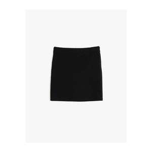 Koton Girl Navy Blue Normal Waist Slim Fit Skirt vyobraziť