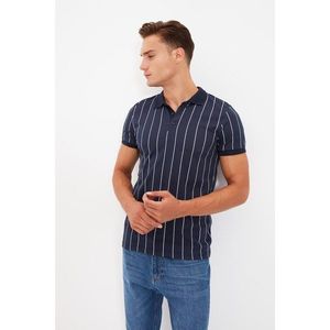 Koton Striped Polo T-Shirt Cotton vyobraziť