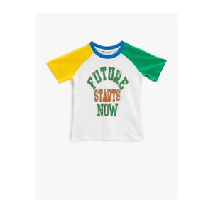 Koton Boys Printed T-Shirt Color Block Cotton vyobraziť