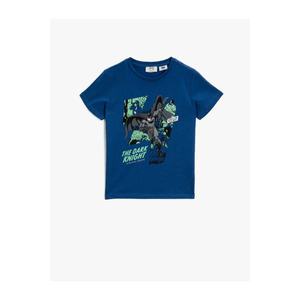 Koton Boy Blue Batman Licensed Cotton T-shirt vyobraziť